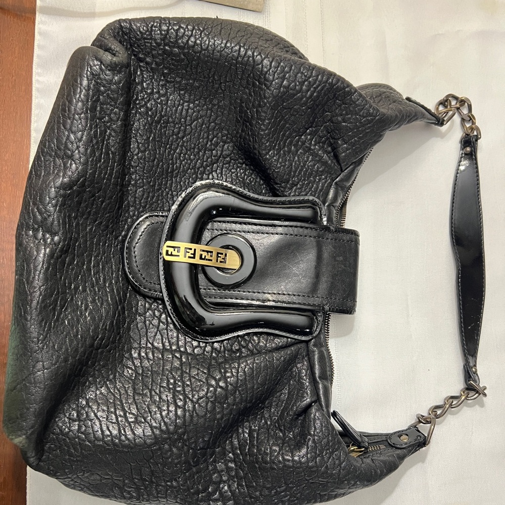 Black fendi bag